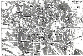 Map of Addis Ababa