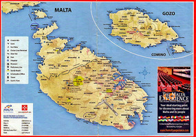 Map of Malta