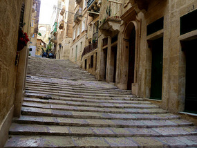 Steps Street I think - Valletta Malta
