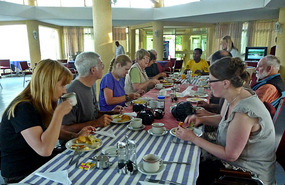 Breakfast at Wondo Guest House Hotel