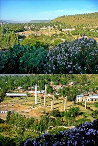 Axum Stelae from Yela Hotel