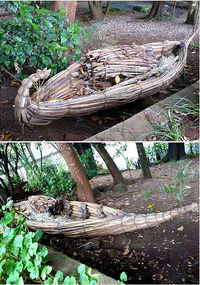 Tankwa - example of Papyrus boat
