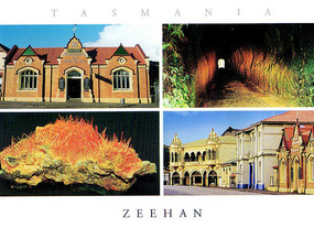 Zeehan Tasmania - postcard