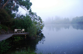 Jetty on Derwent River