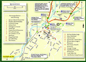 Queenstown map