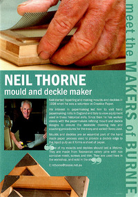 Paper Maker - Makers' Workshop - Tasmania