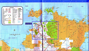 Map - Northern Territory - Australia