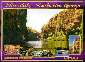 Katherine Gorge - Nitmiluk NP - postcard
