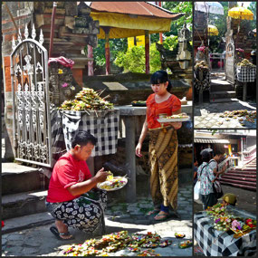 Offering at Sukawati Market