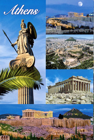 Athens postcard