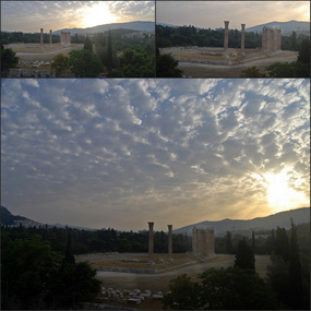 View from our room - Athens Gate - Athens Greece