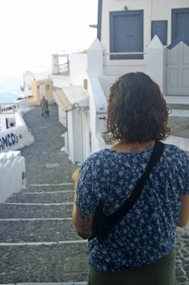 Kara - Walk to Old Port - Santorini Greece