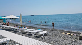 Adler beach - Black Sea