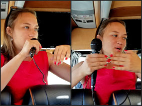Olga preparing us for trip to Essentuki Mud Baths