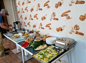 Breakfast Buffet - Hotel vVertikal  Tsey Ossetia