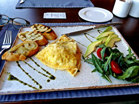 Breakfast at Jacques-Makhachkala Airport- Dagestan