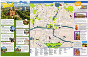 Map in English - Kaliningrad
