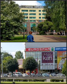 Europa Hotel - shopping for Baltika shirts