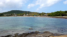 Cas-en-Bas Beach near Cotton Bay Village Resort