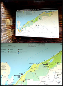 Miners Area - Pictured Rocks National Seashore  MI