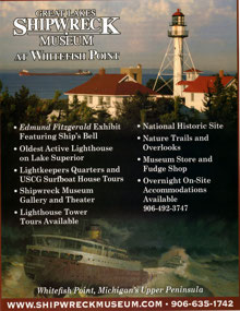 Great Lakes Shipwreck Museum - UP MI
