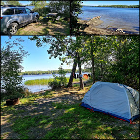 Hoodoo Point campground - site 39 - Tower MN