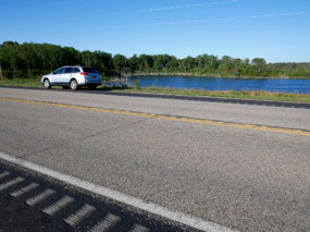 Drive from Intn'l Peace Garden to Dunseith ND