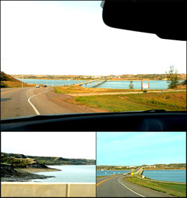 Four Bears Bridge over Missouri River