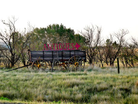 Antique wagons - Rt 191 driving south to CRNWR