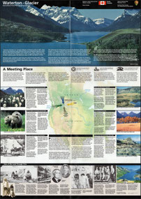 MT  Waterton-Glacier NP - brochure