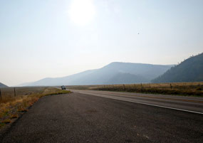 driving sw from Kalispell MT