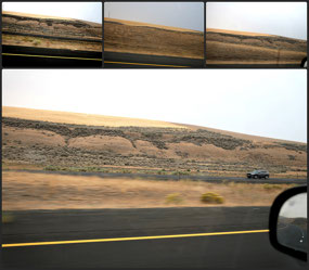 Driving in Central Washington State