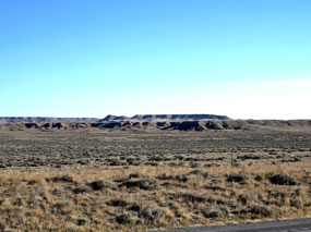 Driving east on US-16 Cody WY