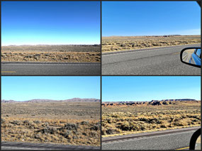 Driving east on US-16 Cody WY