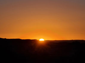 Sunrise - Sage Creek Campground  Badlands NP