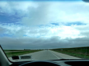 Driving east in MN along southern border