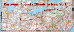 Eastward - Illinois to New York