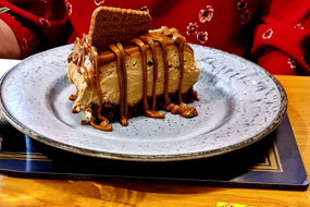 Marilynn's Dessert for lunch - Lamphey Hall