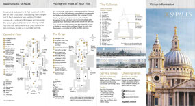 St. Paul's Cathedral - London - brochure