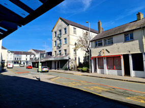 Waiting for the bus - Caernarfon Wales