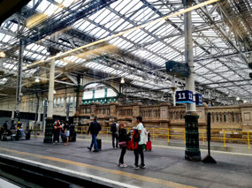 Train Station - Waterloo place  Edinburgh