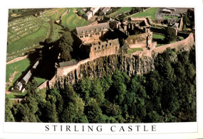 Stirling Castle from the Air - Stirling - postcard
