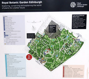 Royal Botanic Garden  Edinburgh Scotland