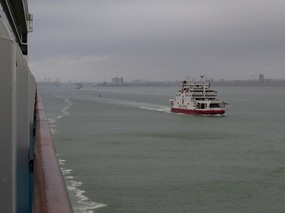 Passed by the "Red Funnel"