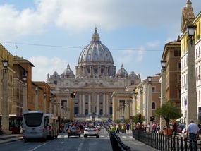 Approaching St. Peter's Square