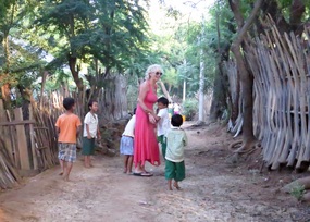 She was the princess for the kids