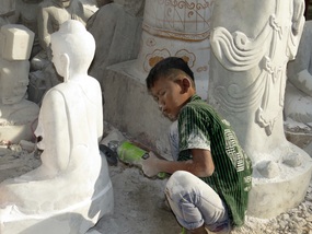 Marble carvers