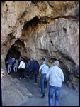 Entering the Cango Cave