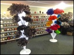 Feather dusters of all colours