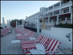 Oyster Box Hotel along the beach front